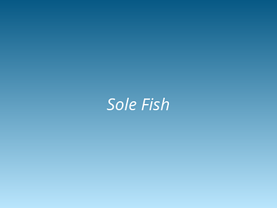 Sole Fish picture 1