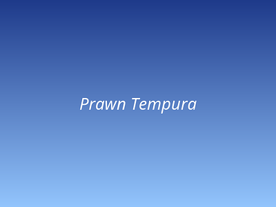 Prawn Tempura picture 1