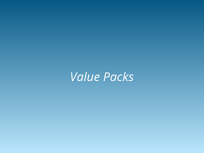 Value Packs